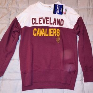 Cleveland Cavaliers Maroon and White Sweater